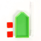 Алмазная вышивка полное заполнение «Осенний пейзаж», на холсте 40×50 см - Фото 3