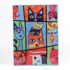 Алмазная вышивка полное заполнение "Котомания", на раме 30*40 см - Фото 2