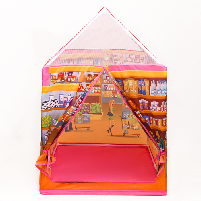 Детская игровая палатка "Магазинчик" 96х62х85см