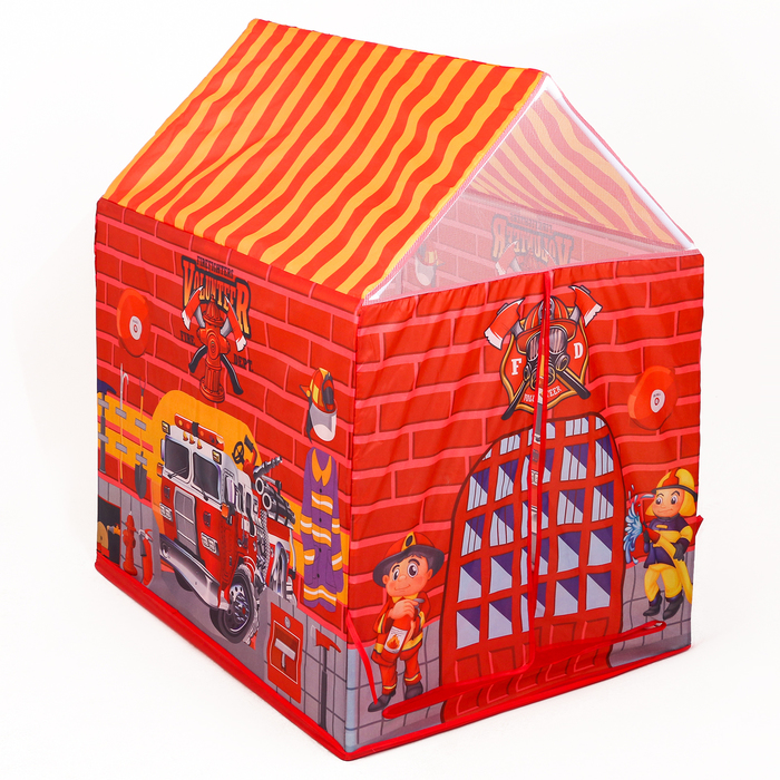 Детская игровая палатка «Пожарные» 96 × 62 × 85 см - фото 1909536015