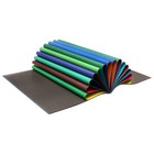 Бумага цветная А4, 48 листов, 24 цвета, мелованная 80 г/м2, на скобе - Фото 3