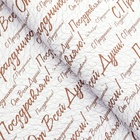 Бумага упаковочная глянцевая «С праздником!», двусторонняя, 50×70 см - Фото 4