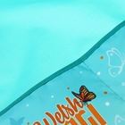 Фартук для труда + нарукавники, 490 х 390/240 х 145 мм, (рост 116-146 см), 2 кармана, ФН 61-1 "Корги с бабочкой" бирюзовый 71541 - фото 23824179