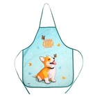 Фартук для труда + нарукавники, 535 х 445/240 х 145 мм, размер M (рост 122-158), ФН 41-20 "Корги с бабочкой" 71526 - фото 23824183
