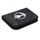 Пенал 1 секция, 130 х 190 Х 30 мм, текстильный, ПКТ 04-20 "Гусь в космосе" 71988 - фото 23815418