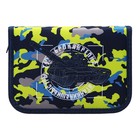 Пенал 1 секция 130 х 190 х 27 мм, откидная планка, текстильный, ПКТ 07-20 "Танк" 72214 - фото 23808817