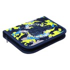 Пенал 1 секция 130 х 190 х 27 мм, откидная планка, текстильный, ПКТ 07-20 "Танк" 72214 - фото 23808818