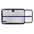 Пенал 1 секция 130 х 190 х 27 мм, откидная планка, текстильный, ПКТ 07-20 "Танк" 72214 - фото 23808821