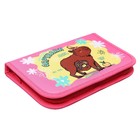 Пенал 1 секция 135 х 212 х 27 мм, откидная планка, текстильный, ПКТ 07-20 МАХ "Капибара" 72015 - фото 23808830