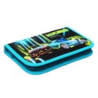 Пенал 1 секция 135 х 212 х 27 мм, откидная планка, текстильный, ПКТ 07-20 МАХ "Game auto" 72018 - фото 23808836