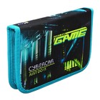 Пенал 1 секция 135 х 212 х 27 мм, откидная планка, текстильный, ПКТ 07-20 МАХ "Game auto" 72018 - фото 23808837