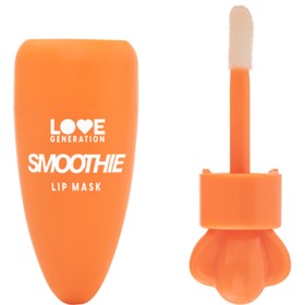 Маска для губ Love Generation Smoothies, увлажняющая, тон 03 прозрачно-оранжевый, 4 мл