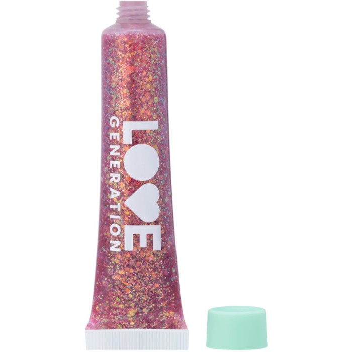 

Глиттер-гель для лица Love Generation We love Glitter, тон 04 фиолетово-коричневый, 15 мл