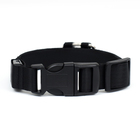 Ошейник с подсветкой Flash 3 режима свечения, размер М, ОШ 40-48×2.5 см, красный - Фото 6