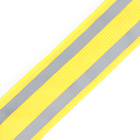 Ошейник с подсветкой Двойная полоса размер M, ОШ 40-48 х 2,5 см, 3 режима свечения жёлтый - Фото 9