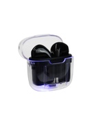 Наушники беспроводные Mybit Pro13, TWS, вкладыши, Bluetooth 5.0, 30/180 мАч, чёрные в прозрачном кейсе - Фото 7