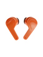 Наушники беспроводные KM12, TWS, вкладыши, Bluetooth 5.0, 30/200 мАч, оранжевые в прозрачном кейсе - Фото 10