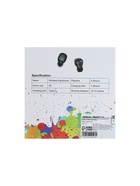 Наушники беспроводные Y6, TWS, вакуумные, Bluetooth 5.3, 30/200 мАч, шумоподавление, разъём Type-C, с подвесом, белые - Фото 15