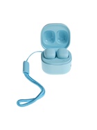 Наушники беспроводные Y6, TWS, вакуумные, Bluetooth 5.3, 30/200 мАч, шумоподавление, разъём Type-C, с подвесом, голубые - Фото 7