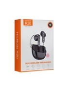 Наушники беспроводные R20, TWS, вкладыши, Bluetooth 5.3, 30/200 мАч, шумоподавление, розовые - Фото 12