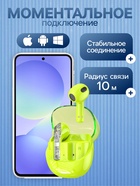 Наушники беспроводные R20, TWS, вкладыши, Bluetooth 5.3, 30/200 мАч, шумоподавление, зелёные - Фото 2