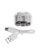 Наушники беспроводные Y89, TWS, вкладыши, Bluetooth 5.3, 30/300 мАч, белые в прозрачном кейсе - Фото 10