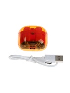 Наушники беспроводные Y89, TWS, вкладыши, Bluetooth 5.3, 30/300 мАч, оранжевые в прозрачном кейсе - Фото 10