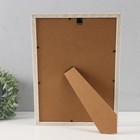 Фоторамка пластик формат А4 "Двойная коса" серая 23,4х32,1х1,1 см - фото 23731794