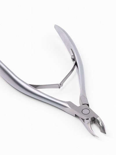 Кусачки маникюрные для кутикулы «Premium satin», матовые, двойная пружина, 12 см, длина лезвия-6 мм