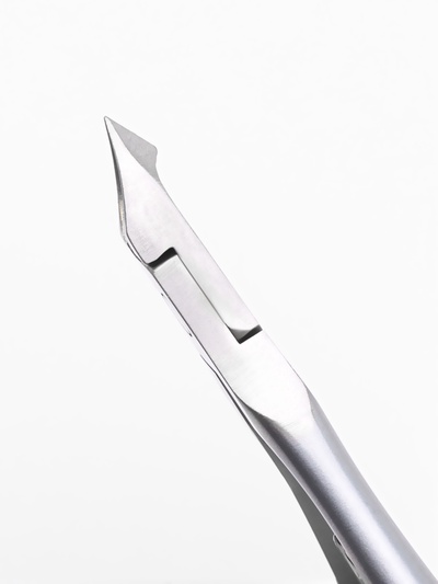 Кусачки маникюрные для кутикулы «Premium satin», матовые, двойная пружина, 12 см, длина лезвия-6 мм