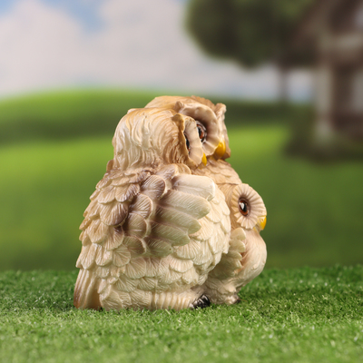 Фигурка "Семья сов" 18х9х12см