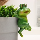 Фигурка для флорариума TAKE IT EASY «Лягушка Бряк», декор на кашпо, 10×8×19 см - Фото 2