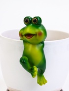 Фигурка для флорариума TAKE IT EASY «Лягушка Бряк», декор на кашпо, 10×8×19 см - Фото 6
