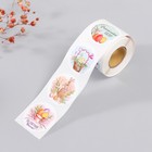 Бумажные наклейки в рулоне «Арт Узор. Светлая Пасха», набор 252 шт., для декора, d=3.8 см - Фото 2