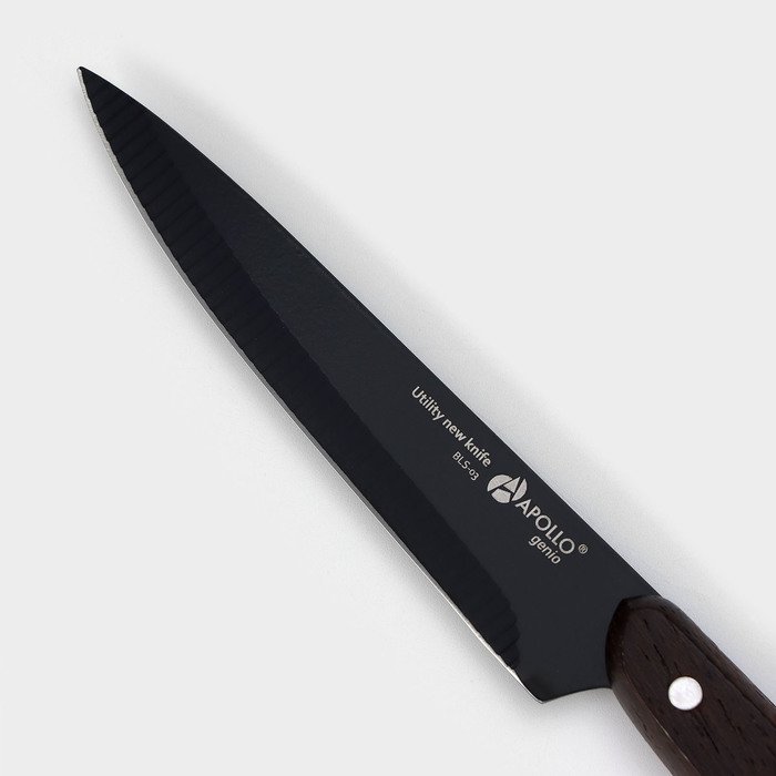 Нож кухонный APOLLO Genio "BlackStar", универсальный