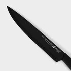 Нож кухонный для мяса Genio Nero Steel, лезвие 18,5 см - Фото 2