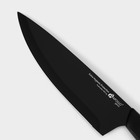 Нож кухонный универсальный Genio Nero Steel, лезвие 15 см - Фото 2