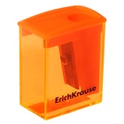 Точилка 1 отверстие ErichKrause "City Mini" Neon, с контейнером, пластиковая, МИКС - Фото 3