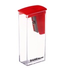 Точилка ErichKrause City Classic, 1 отверстие, с контейнером, пластиковая, МИКС 10343497