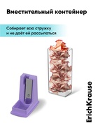 Точилка ErichKrause. City Pastel, с контейнером, МИКС - Фото 4