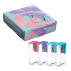 Точилка ErichKrause City Pastel, 1 отверстие, с контейнером, пластиковая, МИКС 10343499