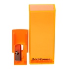 Точилка ErichKrause City Neon, 1 отверстие, с контейнером, пластиковая, МИКС 10343501