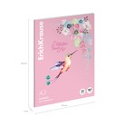 Бумага для акварели А3, 20 листов, ErichKrause "Колибри", блок 180 г/м², 100% белизна, картонная папка - Фото 6