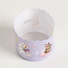 Набор бумажных форм для кулича Деко-про «ХВ Зайцы и утята», 9 видов по 1 штуке - фото 24429889