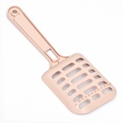 Туалет-домик угловой для кошек закрытый с дверцей 57×46×37 см, бежево-серый - Фото 13