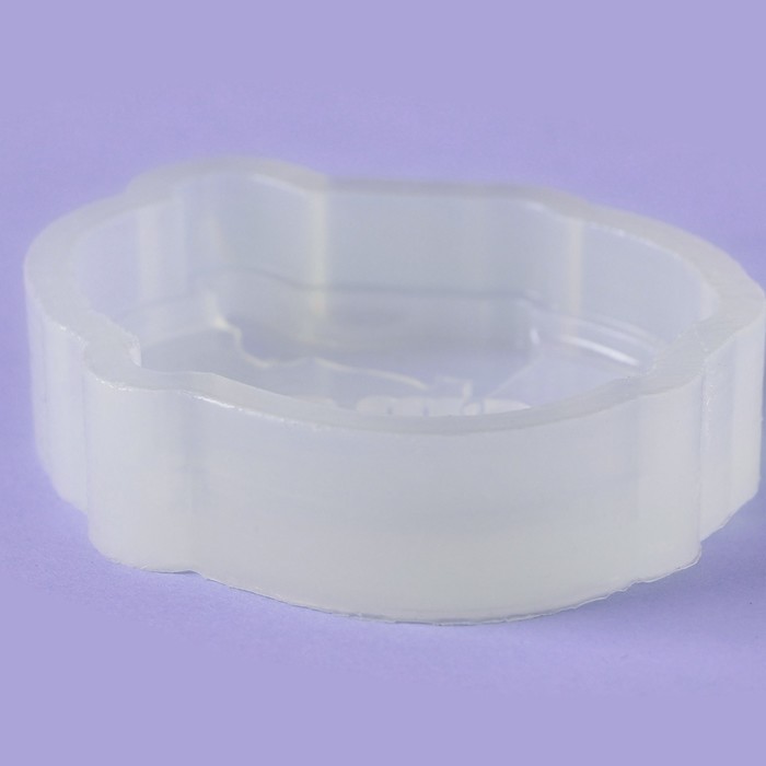 Силиконовый молд для леденцов и шоколада «Яйцо Светлой пасхи», 7,2×6,3 см, цвет прозрачный