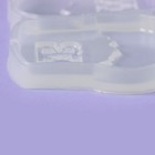 Силиконовый молд для леденцов и шоколада «Куличи», 14,2×8 см, цвет прозрачный - фото 4423152