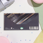 Конверт для денег "С Юбилеем!" серый фон, 17х8 см - фото 23776937