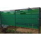 Заборная лента, 55 мм, 50 м, в наборе крепежи 50 шт., зелёная - Фото 3
