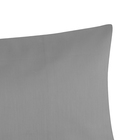 Наволочка "Этель" 50х70 см, серый, мако-сатин 114г/м2 10302364
